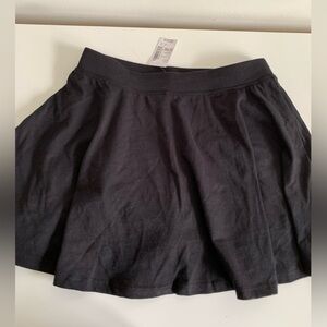 Girls Black Circle Skort NWT